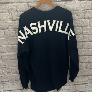 Nashville long sleeve logo top